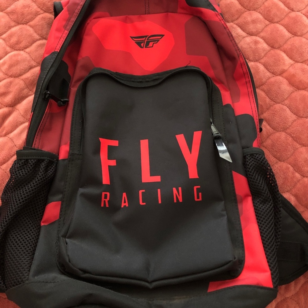 Fly Racing Backpack red/black new